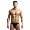 MOB Eroticwear Jockstrap Fetish Swim Noir